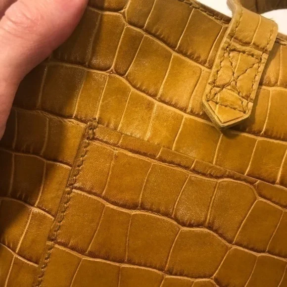 Madewell Transport Embossed Leather Crossbody Bag